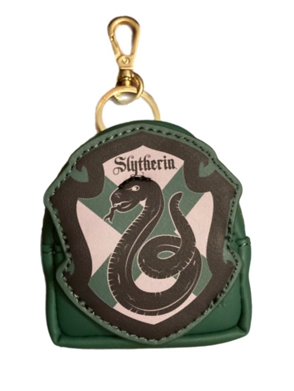 Loungefly Harry Potter Slytherin Mini Backpack Bag Charm Keychain - Picture 2 of 3